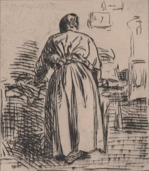 Die Bügelfrau, 1843