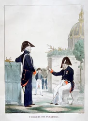 Uniform der Invaliden, Frankreich, 1823