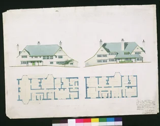Haus zu bauen in Gartmel Fell Gillhead, Windermere für J.W. Buckley Esquire, 1899