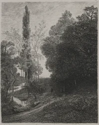 Ufer des Flusses Cousin, 1850