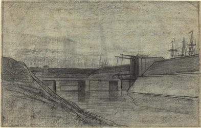 Brücke über ein Ästuar