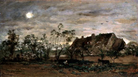 Abend in Honfleur, 1860er Jahre