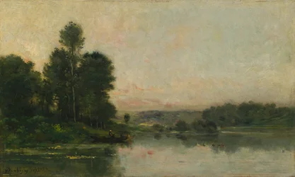 Die Hänge von Méry-sur-Oise, gegenüber von Auvers, 1873
