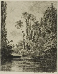 Die Jungferninseln bei Bezons (Das Angelloch)