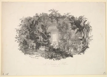 Der Wintergarten, 1843