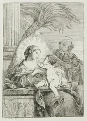 Ruhe der Heiligen Familie in Ägypten