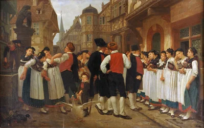 Der Markt der Dienstmädchen