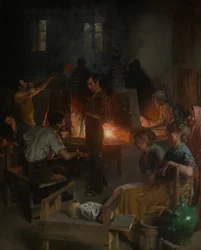 Glasbläser von Murano