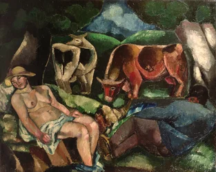 Die Rast, Pastoral