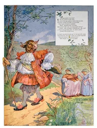 Der Frosch, der so groß wie der Ochse sein wollte, ca. 1900