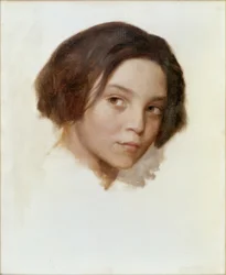 Kopf eines jungen Italieners