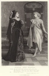 Viola und Olivia, Was ihr wollt, Akt I, Szene V