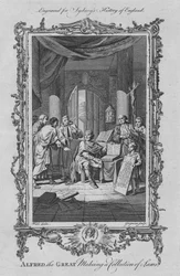 Alfred der Große sammelt Gesetze, 1773