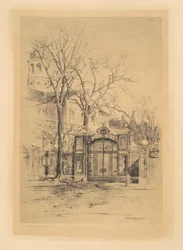 Das Johnson-Tor, Cambridge, Massachusetts