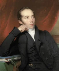Porträt von Pieter Ernst Hendrik Praetorius, Makler, Zeichner und Maler. Vorsitzender des Vorstands des Rijksmuseums 1852-74