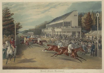 Rennen: Tribüne, Goodwood (Gold Cup-1838)