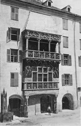 Das Goldene Dach. Innsbruck, um 1913
