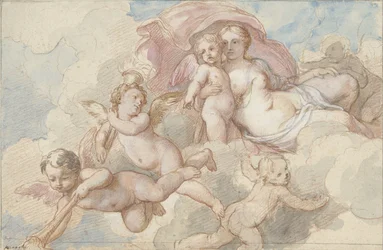 Venus mit Amor und Putti
