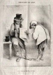Karikaturen des Tages: Das Lesen der Geheimnisse von Paris