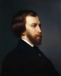 Porträt von Alfred de Musset 1810-1857