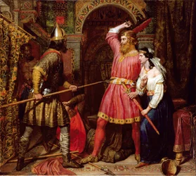 Ermordung Alboins, König der Langobarden
