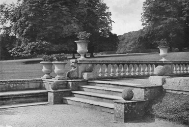 Blick zum Park