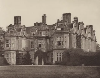 Swateley Hall, Uxbridge, die Eingangsfront
