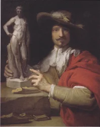 Porträt des Bildhauers Nicolas le Brun