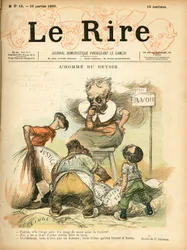 Titelblatt von „Le Lire“, Satirique en Couleurs