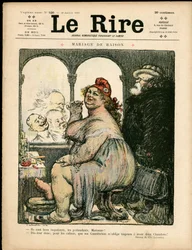 Titelblatt von „The Laughs“, Satirique en Couleurs