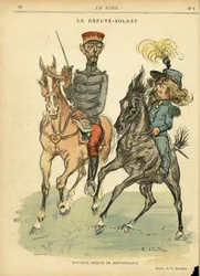 Illustration von Charles Leandre (1862-1934) in Le Rire