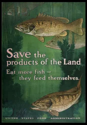 Rettet die Produkte des Landes, esst mehr Fisch, 1914-18