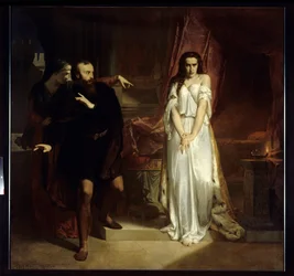 Lady Macbeth, Illustration für William Shakespeares Stück „Macbeth“