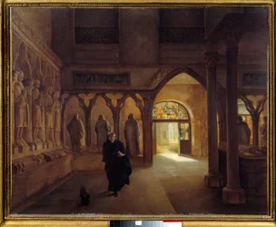 Der 14. Jahrhundert Skulpturensaal im Musée des Monuments Français