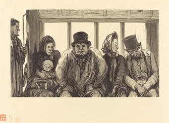 Innenraum eines Omnibusses