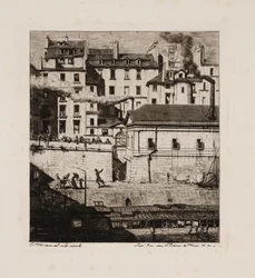 Die Leichenhalle, Paris