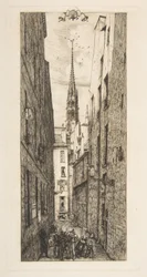 Die Rue des Chantres, Paris