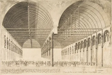 La salle des pas-perdus im alten Justizpalast