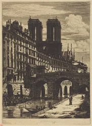 Die Kleine Brücke, Paris