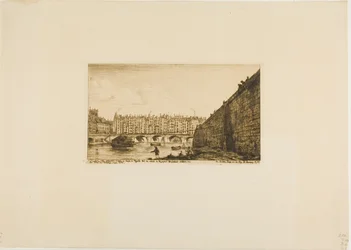 Pont-au-Change, Paris, um 1784