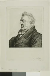 Porträt von Louis Jacques Marie Bizeul, dem bretonischen Archäologen