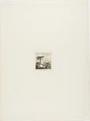 Das strohgedeckte Häuschen des alten Soldaten, Akaroa, 1845