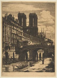 Der Petit Pont, Paris
