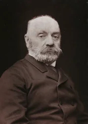 Album Artistique et Biographique, 6. Jahrgang, Salon 1885; Porträt des französischen Malers Boulanger Gustave Rodolphe (1824-1888)