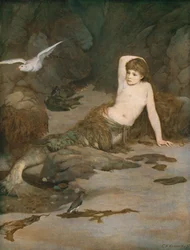 Die Meerjungfrau, spätes 19. Jahrhundert, ca. 1930
