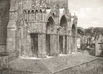 Kathedrale von Chartres - Südportal, XII. Jahrhundert