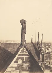 [Der Engel der Auferstehung auf dem Dach von Notre-Dame, Paris]