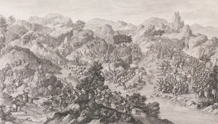 Die Schlacht von Yesil-köl-nör, 1772