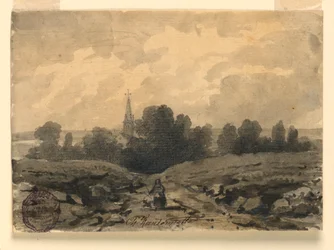 Auf einer Landstraße