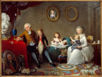 Die Familie von Jean Pierre Dourcet
